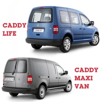 Volkswagen CADDY / CADDY MAXI 4X2 Phase III : Von 01/2004 bis 08/2015
