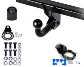 BMW SERIE 3 COMPACT Swan neck towbar incl. 7 pin universal wiring kit
