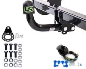 Land Rover DISCOVERY Fixed swan neck Towbar incl. 7 pin universal wiring kit