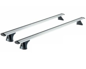 Ford ESCORT  2 Aluminium aero roof bars for fixpoint roof fitting system
