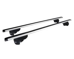 Hyundai I20 ACTIVE  2 Aluminium roof bars for open roof rails