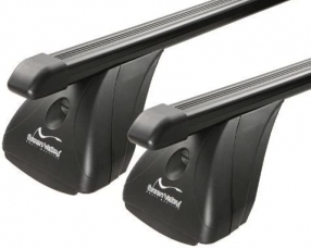 Renault CLIO 3  2 steel roof bars for fixpoint roof fitting system