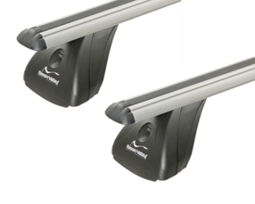 Renault GRAND SCENIC  2 Aluminium roof bars for fixpoint roof fitting system