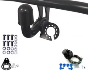 Fiat ULYSSE Fixed swan neck Towbar incl. 7 pin universal wiring kit