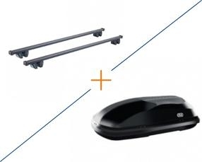 BMW SERIE 5 BREAK Kit roof bars inlcuding 340 L roof box