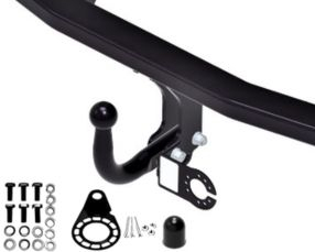 Swan neck Towbar Volkswagen POLO, Polo 3 Type 6N2 from 01/2000 to 11/2001