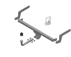 attelage demontable avec outils brink dacia duster