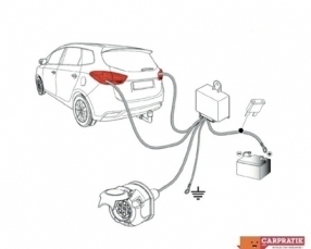 schema prise remorque Citroën C4 Picasso