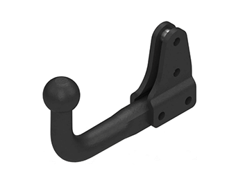gooseneck hitch for utility vehicules