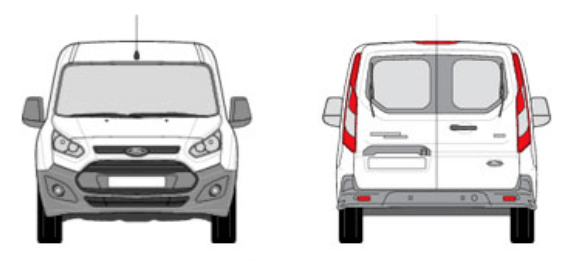 galerie utilitaire ford transit connect van