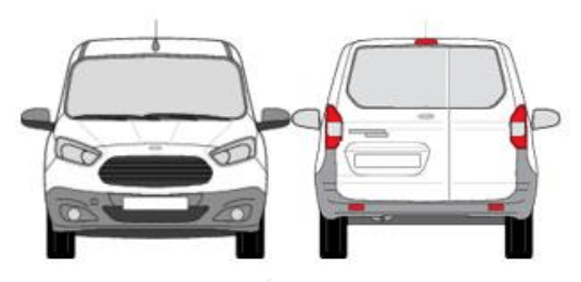 galerie utilitaire ford transit courier